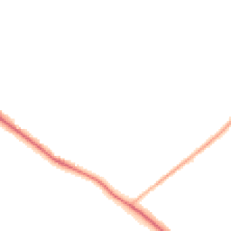 Night-time road noise heatmap for S61 2XR