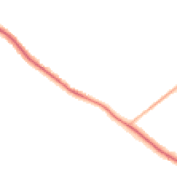 Night-time road noise heatmap for S61 2XS