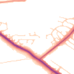 Daytime road noise heatmap for S61 2XY