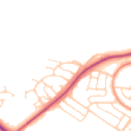 Daytime road noise heatmap for S61 3BX