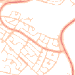 Daytime road noise heatmap for S61 3DL