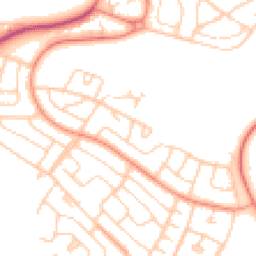 Daytime road noise heatmap for S61 3EW