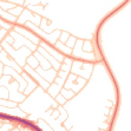 Daytime road noise heatmap for S61 3SF