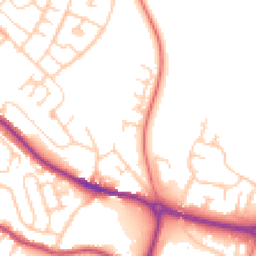 Daytime road noise heatmap for S61 3ST
