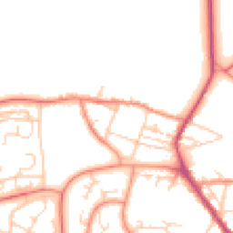 Daytime road noise heatmap for S61 4EE