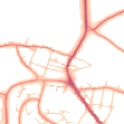 Daytime road noise heatmap for S61 4EN