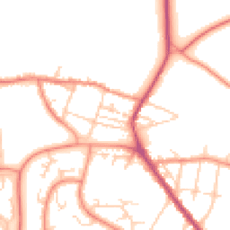 Daytime road noise heatmap for S61 4EW