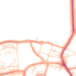 Daytime road noise heatmap for S61 4EZ