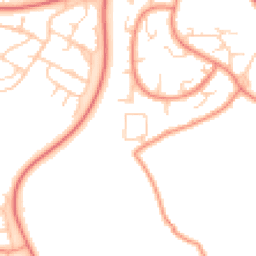 Daytime road noise heatmap for S61 4NR
