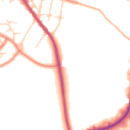 Daytime road noise heatmap for S61 4NZ