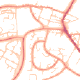 Daytime road noise heatmap for S61 4RU