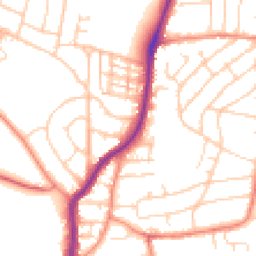 Daytime road noise heatmap for S62 5AP