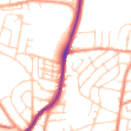 Daytime road noise heatmap for S62 5AT