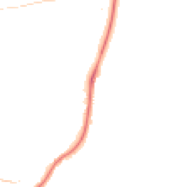 Night-time road noise heatmap for S62 5AT