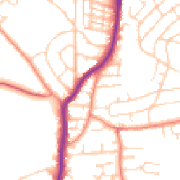 Daytime road noise heatmap for S62 5AU