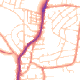 Daytime road noise heatmap for S62 5AW