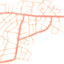 Daytime road noise heatmap for S62 5BF