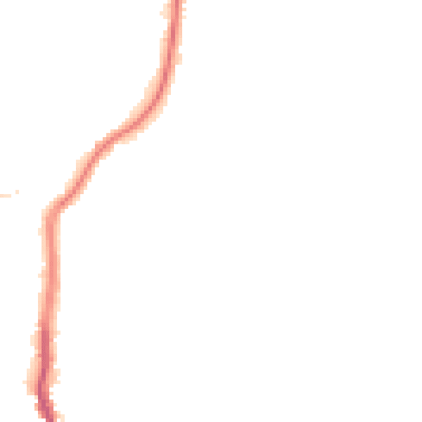 Night-time road noise heatmap for S62 5BP