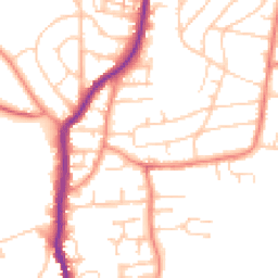 Daytime road noise heatmap for S62 5BS