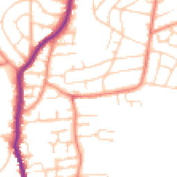 Daytime road noise heatmap for S62 5DG