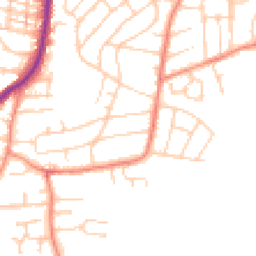 Daytime road noise heatmap for S62 5DH