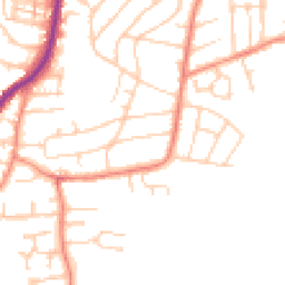 Daytime road noise heatmap for S62 5DJ
