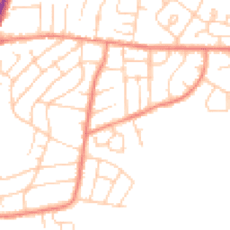 Daytime road noise heatmap for S62 5DX