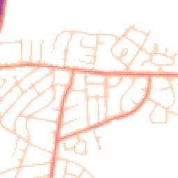 Daytime road noise heatmap for S62 5EE