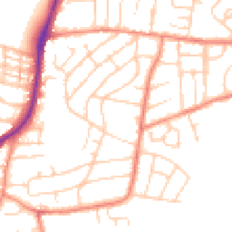 Daytime road noise heatmap for S62 5EZ