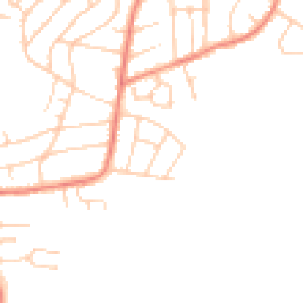 Daytime road noise heatmap for S62 5HH