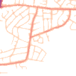 Daytime road noise heatmap for S62 5HY
