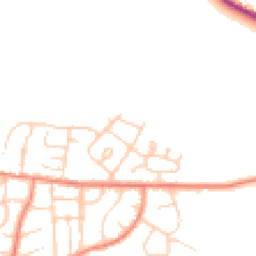 Daytime road noise heatmap for S62 5PW