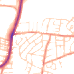 Daytime road noise heatmap for S62 5RF
