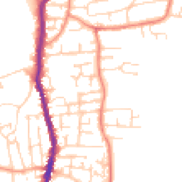 Daytime road noise heatmap for S62 6AF
