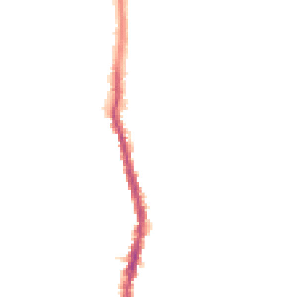 Night-time road noise heatmap for S62 6AH