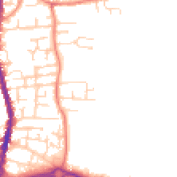 Daytime road noise heatmap for S62 6AZ