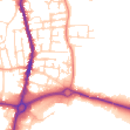 Daytime road noise heatmap for S62 6BD