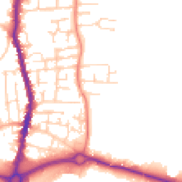 Daytime road noise heatmap for S62 6BE