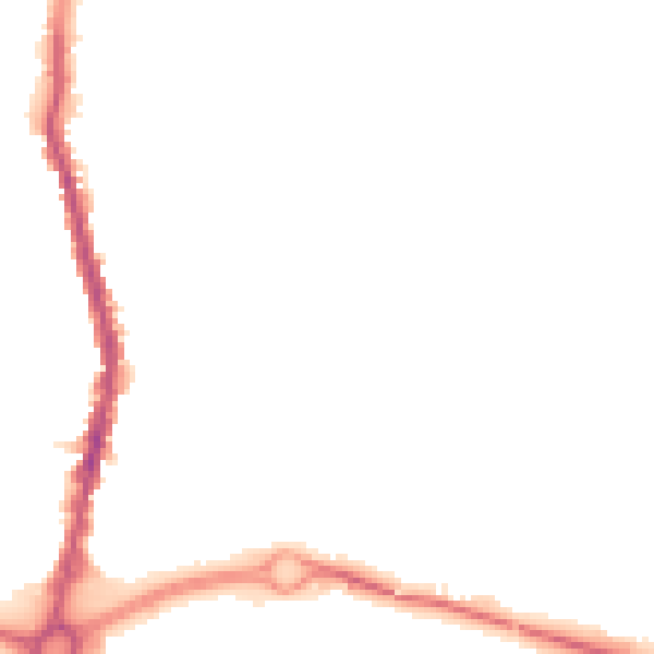 Night-time road noise heatmap for S62 6BE