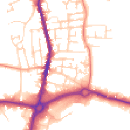 Daytime road noise heatmap for S62 6BN