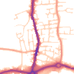 Daytime road noise heatmap for S62 6EU