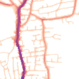 Daytime road noise heatmap for S62 6FB