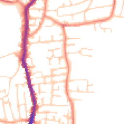Daytime road noise heatmap for S62 6FD