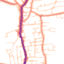 Daytime road noise heatmap for S62 6FF