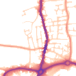 Daytime road noise heatmap for S62 6HR