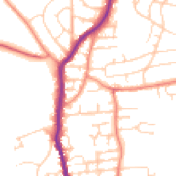 Daytime road noise heatmap for S62 6JT