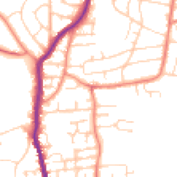 Daytime road noise heatmap for S62 6JU
