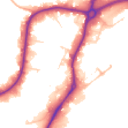 Daytime road noise heatmap for S62 6LJ