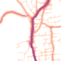 Daytime road noise heatmap for S62 6LP