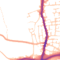 Daytime road noise heatmap for S62 6NP